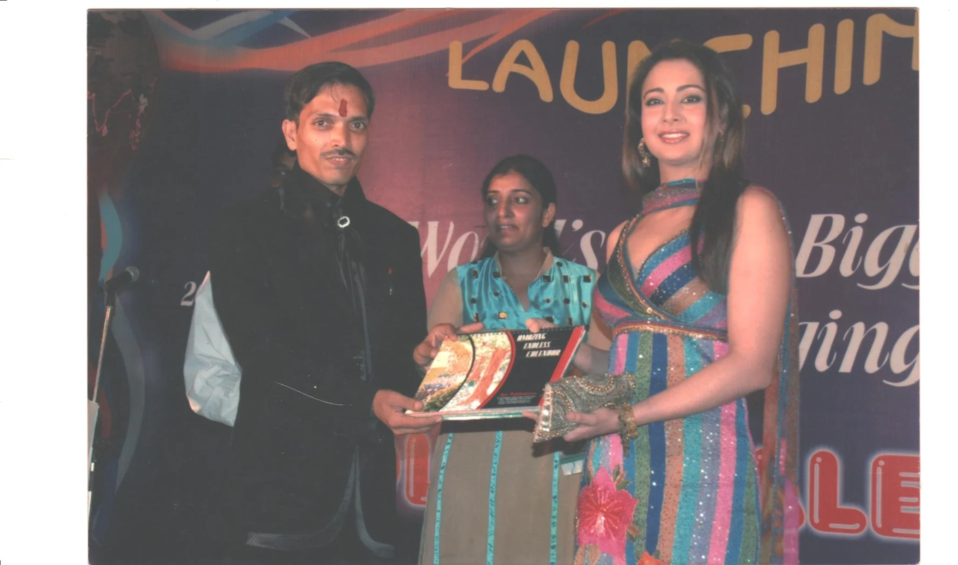 The launch of the perpetual calendar in Jaipur