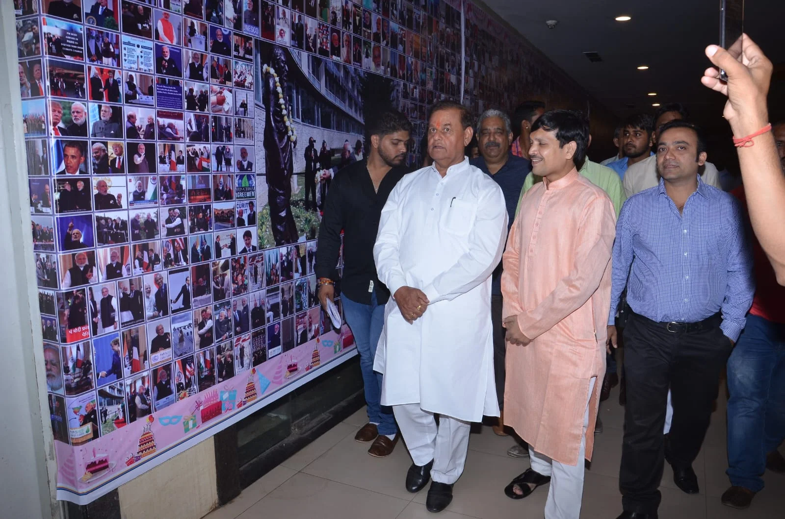 A felicitation ceremony